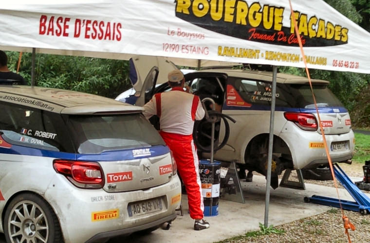 piste d'essai rallye estaing le nayrac